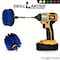 Drill Brush Power Scrubber By Useful Products 5 in W 5 in L Brush, Blue B-S-4O-5X-QC-DB - alternate 5